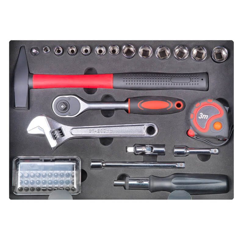 Werkzeugkoffer 92-teilig BASIC