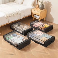Unterbett-Aufbewahrungsboxen (4er-Set)