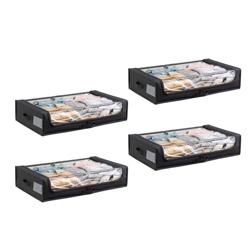 Unterbett-Aufbewahrungsboxen (4er-Set)