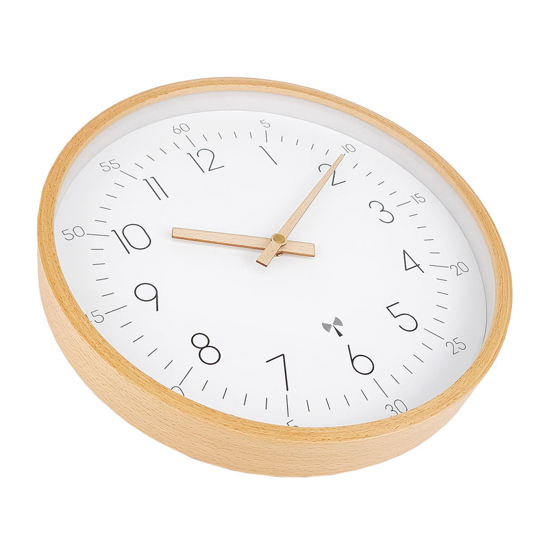 Funkwanduhr Holz 30.5 cm
